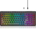 Redragon K517 Pro Wireless Gaming Keyboard, RGB Backlit, Tri-Mode BT/2.4GHz/USB-C, Mechanical Feel 94 Keys Computer Keyboard with 4 Macro Keys, Number Pad, 4000mAh Battery for Win/MAC - Image 10