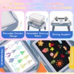 Magnetic Board for Kids, 1-2 Year Old Boy Gifts with Magnetic Letters and Numbers, Toddler Easel for Boy Birthday Christmas Gift (Blue) - Image 5