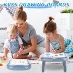 Magnetic Board for Kids, 1-2 Year Old Boy Gifts with Magnetic Letters and Numbers, Toddler Easel for Boy Birthday Christmas Gift (Blue) - Image 7