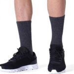 CS CELERSPORT 6 Pack Men's Cotton Athletic Crew Socks Full Cushioned Work Boot Socks - Image 7