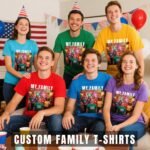 Custom T Shirts Front Back for Men Women Personalized T-Shirt Add Your Own Design with Image Text Logo Tee Tops - Image 8