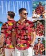 Custom Hawaiian Shirt with Face for Men Women Adult Youth Kid, Personalized Hawaiian Shirts with Face Photos Picture - Image 3