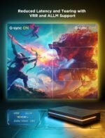 Govee HDMI 2.1 Sync Box 2, AI Sync Box with TV Backlight, Supports 8K@60Hz, 4K@144Hz, VRR and ALLM, Works with SmartThings, Matter and Alexa, RGBIC LED Light Strip for 55-65 inch TVs, 75 LEDs/m - Image 4