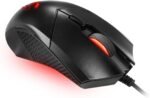 msi Clutch GM08 Gaming Mouse, 4200 DPI, Optical Sensor, 3 Adjustable Weights, Red LED Lighting, Symmetrical Design - Image 5
