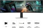 Samsung 49" Odyssey OLED G9 (G91SD) Dual QHD QD-OLED G-Sync Compatible Curved Gaming Monitor, 144Hz, 0.03ms, AMD FreeSync Premium Pro, Ergonomic Stand, 3 Year Warranty, LS49DG910SNXZA, 2024 - Image 3