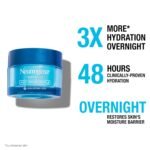 Neutrogena Hydro Boost Night Pressed Serum - with Hyaluronic Acid & Antioxidants, Hydrating Face Moisturizer that Restores & Revitalizes Skin Overnight, for Normal to Extra Dry Skin, 1.7 oz - Image 7