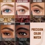 AWROSE Eyebrow Pencil, 3 Pack 3D Microblading 4-Tip Eyebrow Pen, Magic Precise Natural Waterproof Eye Brow Pen with Hair Like Strokes, 4 Fork Tip Multi-Used Eye Brow Pencils for Women/Men - Image 7