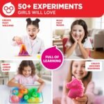 Doctor Jupiter Girls’ First Science Kit for Kids Ages 4-5-6-7-8 | Christmas, Birthday Gift Ideas for 4+ Year Old Girls | STEM Toy Kit with 50+ Experiments | Learning & Educational Projects - Image 4