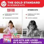 Doctor Jupiter Girls’ First Science Kit for Kids Ages 4-5-6-7-8 | Christmas, Birthday Gift Ideas for 4+ Year Old Girls | STEM Toy Kit with 50+ Experiments | Learning & Educational Projects - Image 8