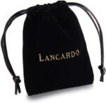 Lancardo Retro Vintage Square Quartz Analog Watch Silver Tone Case Crocodile Pattern Brown Leather Business Casual Dress Wrist Watch - Image 8