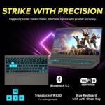 msi Thin 15.6" 144Hz FHD Gaming Laptop, Intel Core i5-13420H, 16GB DDR4 RAM, 512GB SSD, NVIDIA GeForce RTX 3050 Graphics, Backlit Keyboard, Wi-Fi 6, Windows 11, Gray, 1TB Docking Station Set - Image 6