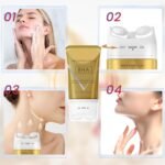 AH-8 Firming Neck Cream for Crepey Skin Body Care, Neck Firming Cream with Roller, Moisturizing Anti-Aging Neck Tightening Lotions Skin Chest Repair - Image 5