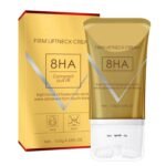 AH-8 Firming Neck Cream for Crepey Skin Body Care, Neck Firming Cream with Roller, Moisturizing Anti-Aging Neck Tightening Lotions Skin Chest Repair - Image 2