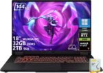 ASUS TUF Gaming A18 Gaming Laptop | 18" WUXGA IPS 144Hz | AMD 8-Core Ryzen 7 260 | 32GB DDR5 2TB SSD | NVIDIA GeForce RTX 5060 (572 AI Tops) | Backlit Keyboard USB 4 Win11 Pro w/DLCA Accessory - Image 2