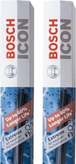 BOSCH 26A16A ICON Beam Wiper Blades - Driver and Passenger Side - Set of 2 Blades (26A & 16A) - Image 2