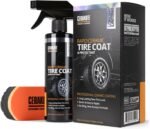 CERAKOTE Rapid Ceramic Tire Coat – Showroom New Tire Shine – Deep Tire Black Finish – Lasts Up to 10x Longer – No Sling, Non-Greasy Ceramic Tire Coating for Car, Truck & SUV – Easy Application (10oz) - Image 2