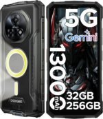 DOOGEE Fire 7 Pro Rugged Smartphone 5G,POC Intercom Function,Dual Camping Lights,32GB+256GB/2TB Rugged Phone,13000mAh/33W,6.6" HD+IPS,64MP+20MP Night Vision,IP68 Waterproof Phone,Face ID/OTG/NFC - Image 2