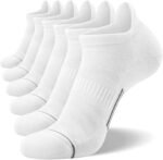 FITRELL 6 Pack Men's Ankle Running Socks Low Cut Cushioned Athletic Sports Socks 7-9/9-12/12-15 - Image 2