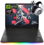 HP Omen 16 2K 144Hz Gaming Laptop,16-Core AMD Ryzen 9 8940HX(Beat Intel i9-14900HX), 32GB DDR5 RAM 1TB SSD, NVIDIA GeForce RTX 5060, Backlit, Wi-Fi 6E, Win 11 Pro,Bundle with Mytrix Accessory - Image 2
