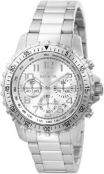 Invicta Men's 1326 Invicta II Chronograph Black Dial Two-Tone Stainless Steel Watch - Image 2