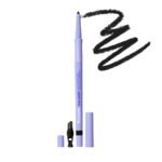 Kosas Soulgazer Gel Eyeliner (Hypnotize) - Waterproof, Smudge-Proof Pen with Hyaluronic Acid - Retractable Eyeliner Pencil with Sharpener & Smudger, Long-Lasting - Intense Black Matte - Image 2