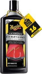 Meguiar’s Ultimate Compound, Pro-Grade Car Scratch Remover for Paint Correction, Removes Swirls and Defects While Restoring Gloss and Shine, Christmas Gifts for Car Guys, 15.2 Oz - Image 2