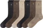 POLO RALPH LAUREN Men's Performance Crew Socks 6 Pack - Image 2