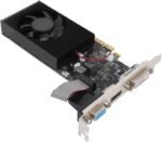 PUSOKEI PC Graphics Card 2GB DDR3 PCI Express 3.0 x16 Gaming Video Card, 128bit Dual Display Support VGA DVI HD Multimedia Interface, with Quiet Fan Cooling System, for Desktop Computer - Image 2