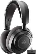 SteelSeries Arctis Nova 7 Wireless Gen 2 Gaming Headset - Real-Time App Control, 50+ HR Play, Neodymium Drivers, Mix 2.4GHz/Bluetooth, PC, PS5, PS4, Switch 1/2, Mobile - Black - Image 2