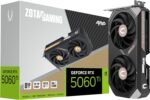 ZOTAC Gaming GeForce RTX 5060 Ti 8GB AMP DLSS 4 8GB GDDR7 128-bit 28 Gbps PCIE 5.0 Gaming Graphics Card, IceStorm 2.0 Cooling, White LED Lighting, ZT-B50610F-10M - Image 2