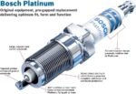 BOSCH 6702 OE Fine Wire Platinum Spark Plug - Pack of 4 - Image 3