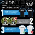 Dry Wicking Custom Shirts for Men, Personalized Shirts, UV Moisture Wicking T-Shirt, Small Business Work Shirts Black - Image 4