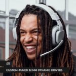 Logitech G Astro A10 Gen 2 Cross-Platform Wired Gaming Headset for PlayStation 5/4, Xbox S|X, Nintendo Switch, PC: 3.5mm Headphone Jack, 32mm Drivers, Flip-to-Mute Mic, Over-Ear - Grey - Image 3