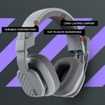 Logitech G Astro A10 Gen 2 Cross-Platform Wired Gaming Headset for PlayStation 5/4, Xbox S|X, Nintendo Switch, PC: 3.5mm Headphone Jack, 32mm Drivers, Flip-to-Mute Mic, Over-Ear - Grey - Image 6