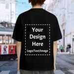 Custom T Shirts Bulk Customized Heavy Cotton T-Shirts Design Your Own Personalized Shirts Wit Logo Text - Image 4