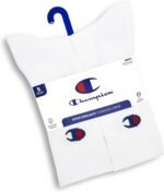 Champion Men's Moisture-wicking Athletic Crew Socks with Cushioning & Arch Support - Image 4