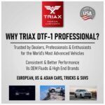 TRIAX DTF-1 Professional Transfer Case Fluid Full Synthetic, Lifetime Fill, All Season Down to -60 F, Compatible with BMW Xdrive, Audi/VW Quattro, Range Rover, Ford, Porsche & Many AWD (1 Quart) - Image 4