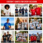 Custom T-Shirt, Design Your Own Photo & Text, Personalized Unisex Tee, Premium Cotton Shirt for Events & Business - Image 4