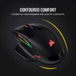 Corsair Dark CORE RGB PRO Wireless/Wired FPS MOBA Gaming Mouse – 18,000 DPI, Fast Response Time, 8 Programmable Side Buttons, Dynamic Multi-Color Backlighting – Black - Image 6