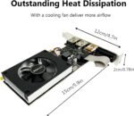 QTHREE GeForce GT 730 4GB Graphics Card,2X HDMI, DP,VGA,DDR3,64 Bit,Low Profile Video Card for PC,Computer GPU,PCI Express X8,SFF,DirectX 12,Support Winows 11 - Image 4