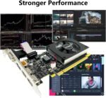 QTHREE GeForce GT 730 4GB Graphics Card,2X HDMI, DP,VGA,DDR3,64 Bit,Low Profile Video Card for PC,Computer GPU,PCI Express X8,SFF,DirectX 12,Support Winows 11 - Image 6