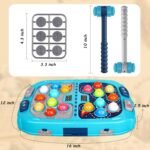 WAYKEE Whack a Game Mole, Toys for 3 4 5 6+ Year Old Boys Girls, Whack a Game for Kids, Gifts for 3-12 Year Old Boys Girls, Interactive Educational Toys with Double Hammers Sound and Light - Image 4