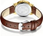 LN LENQIN Ladies Watches Analog Quartz Watch for Women Waterproof Women's Wrist Watches Easy Reader Womens Watch with Leather Strap - Image 3