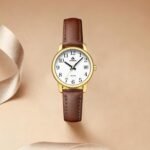 LN LENQIN Ladies Watches Analog Quartz Watch for Women Waterproof Women's Wrist Watches Easy Reader Womens Watch with Leather Strap - Image 5