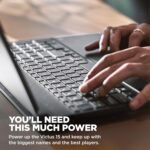 HP Victus 15.6" Full HD 144Hz Gaming Laptop, Intel Core i5-12450H, NVIDIA GeForce RTX 3050,16GB RAM, 512GB PCIe SSD, Wi-Fi 6, Backlit Keyboard,Windows 11 Pro, Performance Blue - Image 3