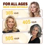 Neck Firming Cream with Roller – Anti-Aging Neck & Chest Cream with Collagen & Hyaluronic Acid, Tightening & Lifting, Smooths Wrinkles and Fine Lines, 4.23 fl oz - Image 5