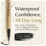 Liquid Eyeliner - Hypoallergenic Eyeliner with Fine Brush Tip, Long-Lasting Waterproof Eye Liner - Cruelty-Free, Vegan, Hypoallergenic, Gluten-Free, Smooth Application Liquid Eye Liner, Black 2mL - Image 4