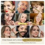 Liquid Eyeliner - Hypoallergenic Eyeliner with Fine Brush Tip, Long-Lasting Waterproof Eye Liner - Cruelty-Free, Vegan, Hypoallergenic, Gluten-Free, Smooth Application Liquid Eye Liner, Black 2mL - Image 8