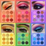UCANBE 54 Colors Splashy Candies Eyeshadow Palette, Highly Pigmented Matte Shimmer Soft Creamy Glitter Rainbow Bright Powder Eye Shadow Blendable Waterproof Long Lasting Makeup Pallet… - Image 3