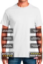 Custom Shirt Men Personalized Add Your Image T-Shirt Add Your Text Photo Front/Back Print - Image 6